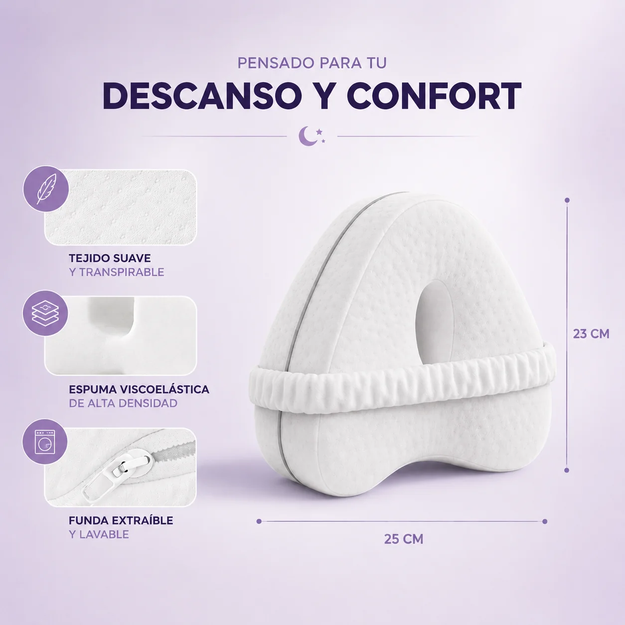 Cojín para Alivio Lumbar | NoctisHip™