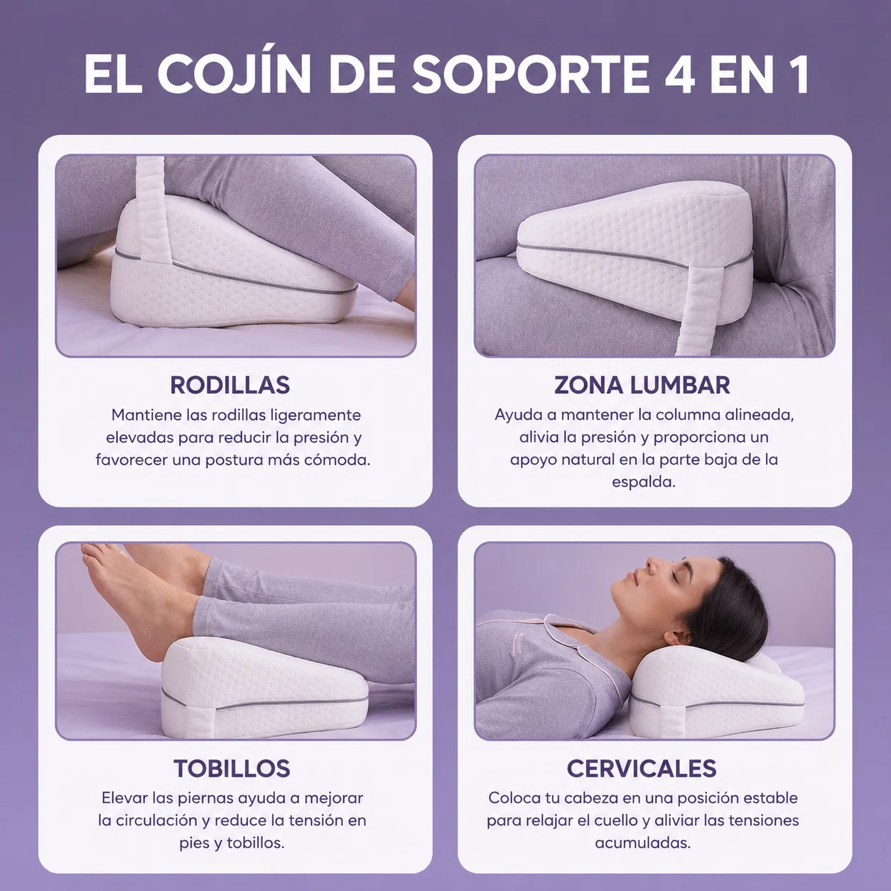 Cojín para Alivio Lumbar | NoctisHip™